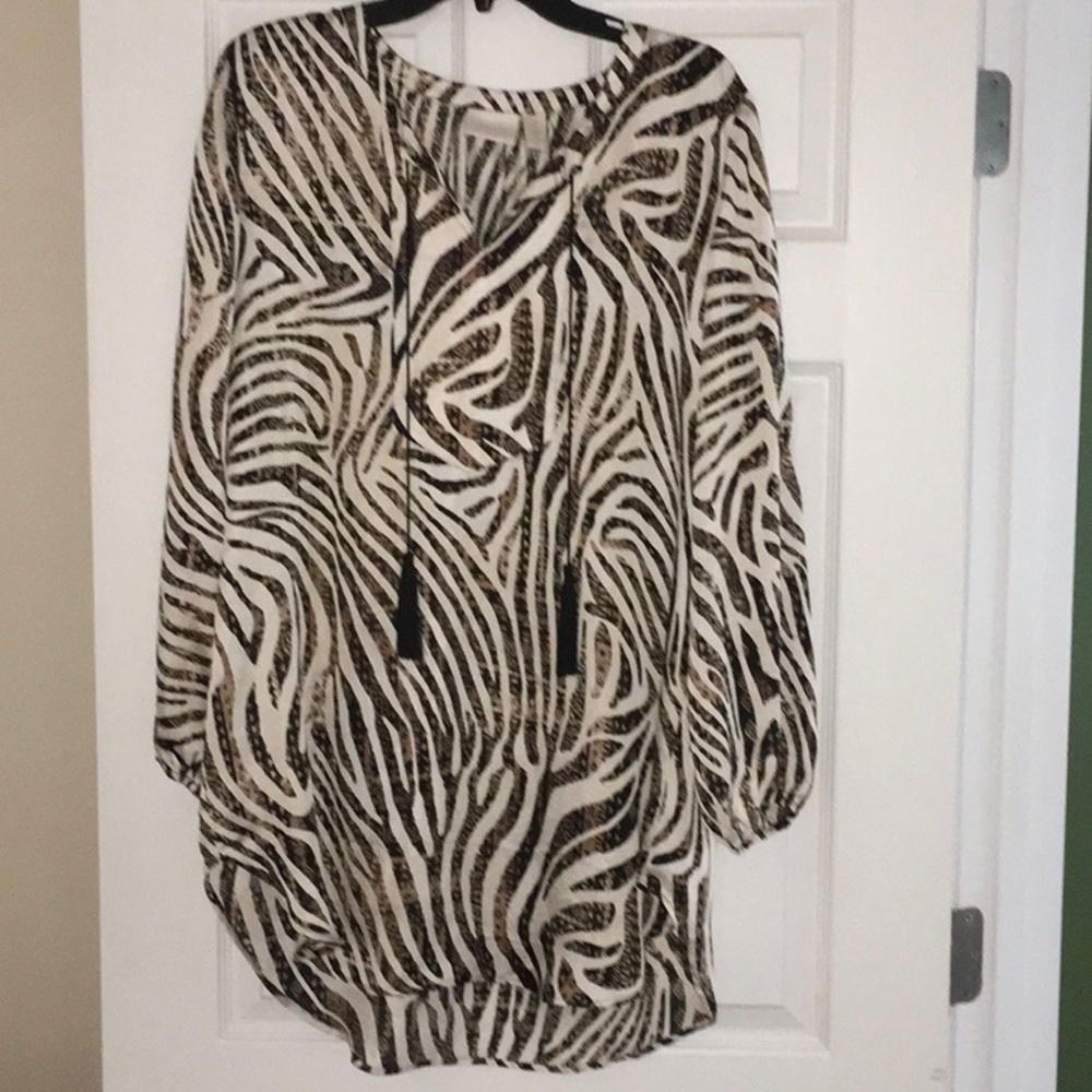 Chico’s Zebra Print Women's Top